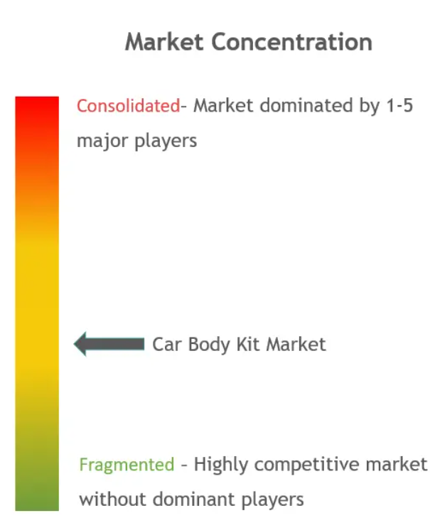 Car body Kit Market Concentration